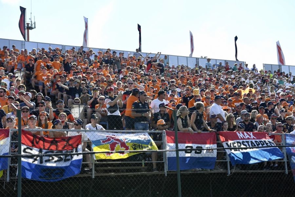 dutch fans at Hungary