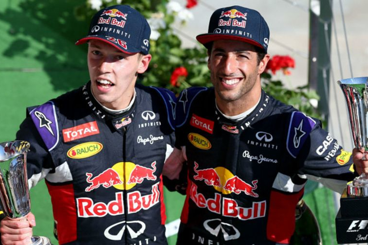 How Ricciardo helped Kvyat win F1 place back