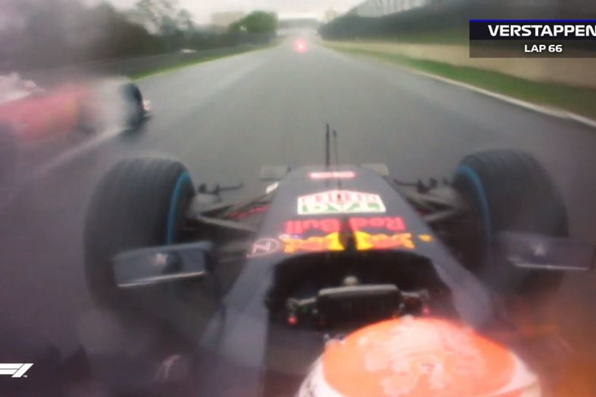 Onboard bij Max Verstappen tijdens spectaculaire inhaalrace in Brazilië