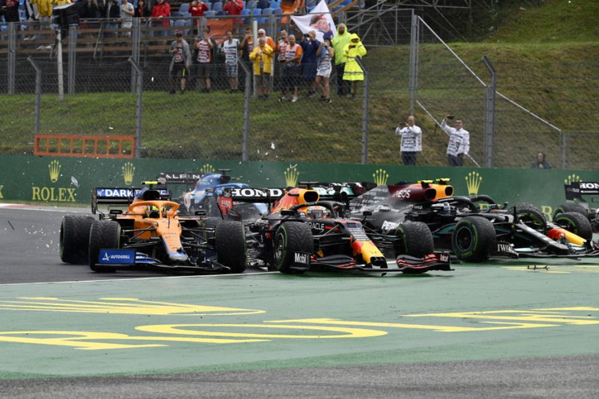 F1 "robbed" of Mercedes versus Red Bull by turn one "misjudgment" - Brawn