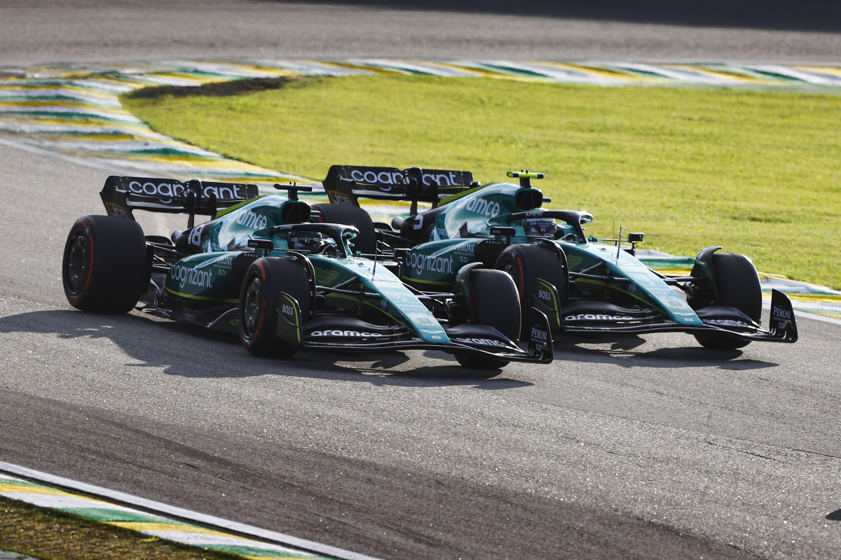 Vettel relieved after "hairy" Stroll near-miss