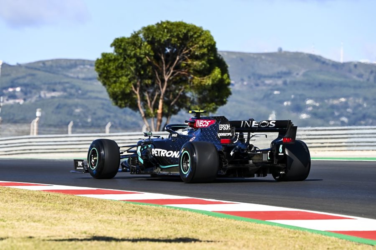 Bottas clean sweeps Formula 1 practice for second time this season as drain stops play