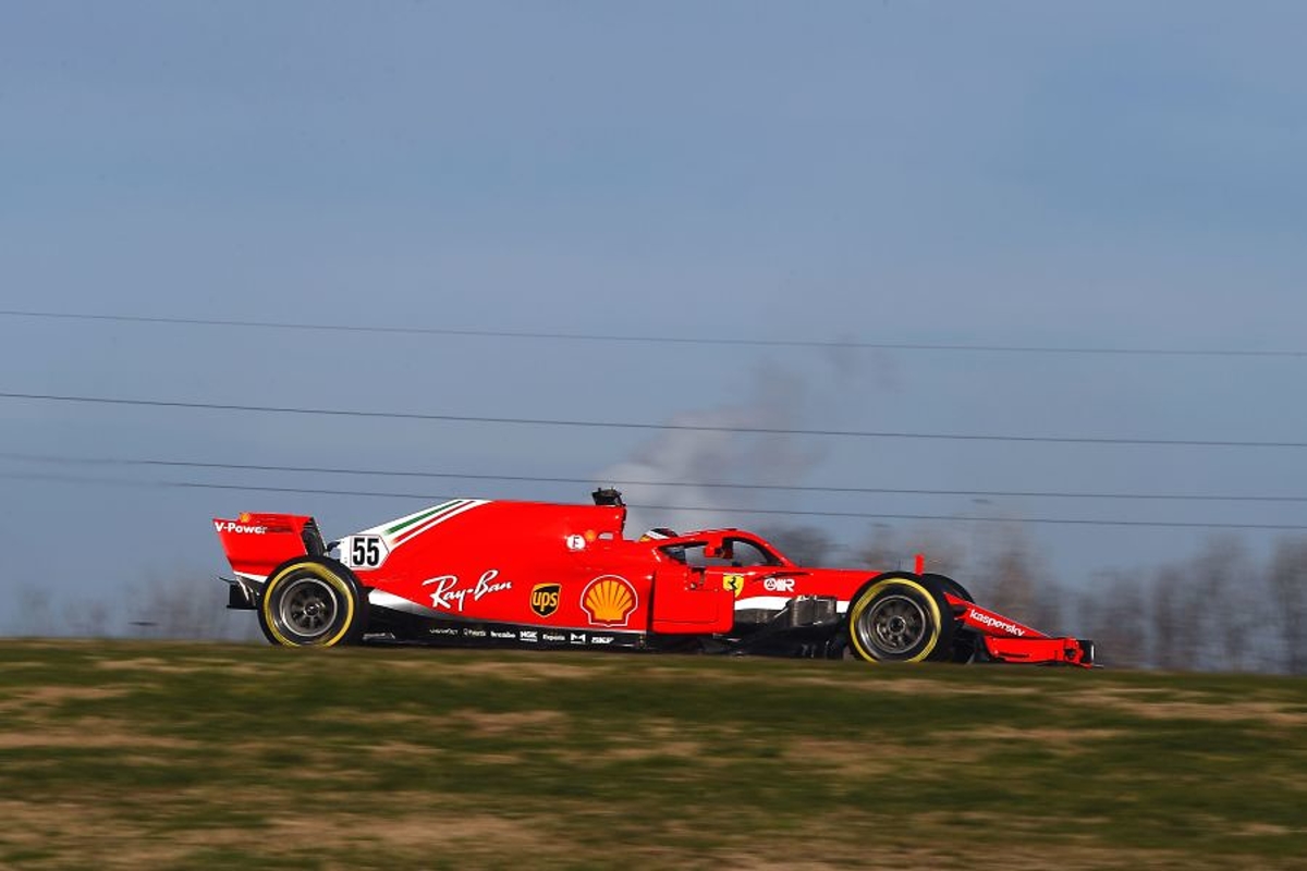 Ferrari to improve but Sainz not expecting to challenge Mercedes