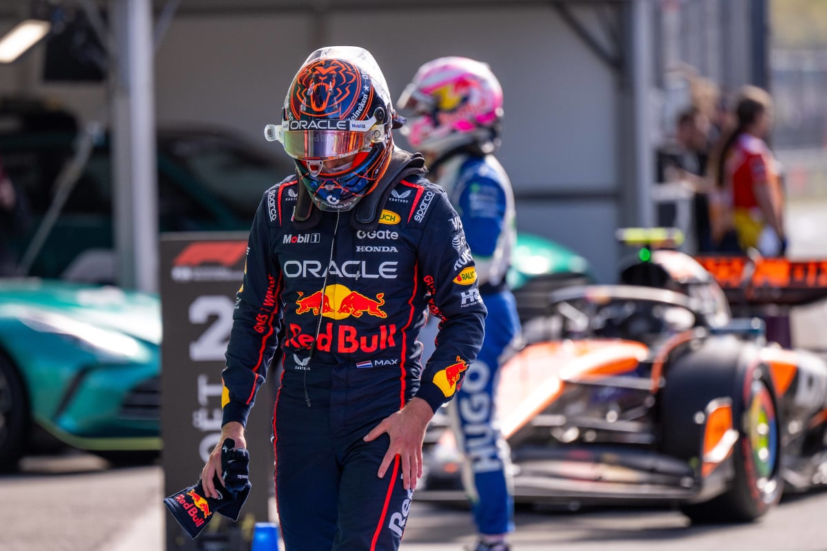 Max Verstappen in Zandvoort