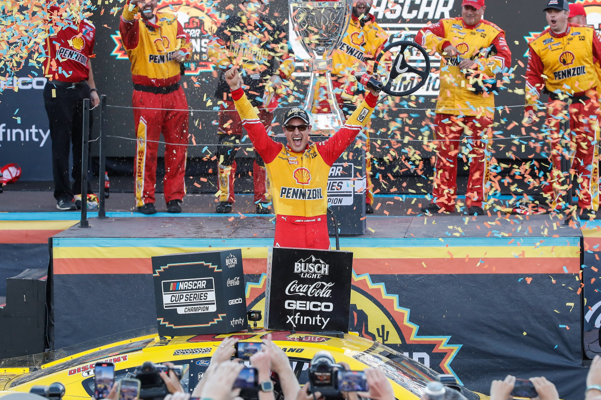 NASCAR Results Today: Logano enters history books with THIRD Cup Series title