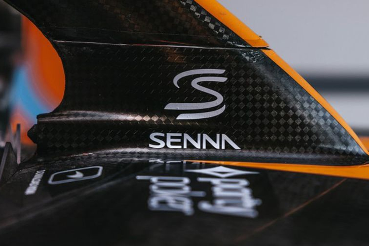 McLaren plaatst permanent eerbetoon aan Senna op de auto