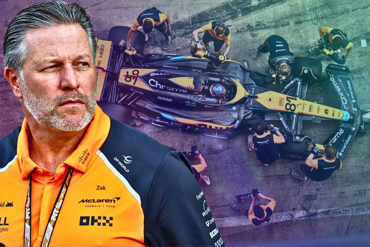 Brown reacts to McLaren woes