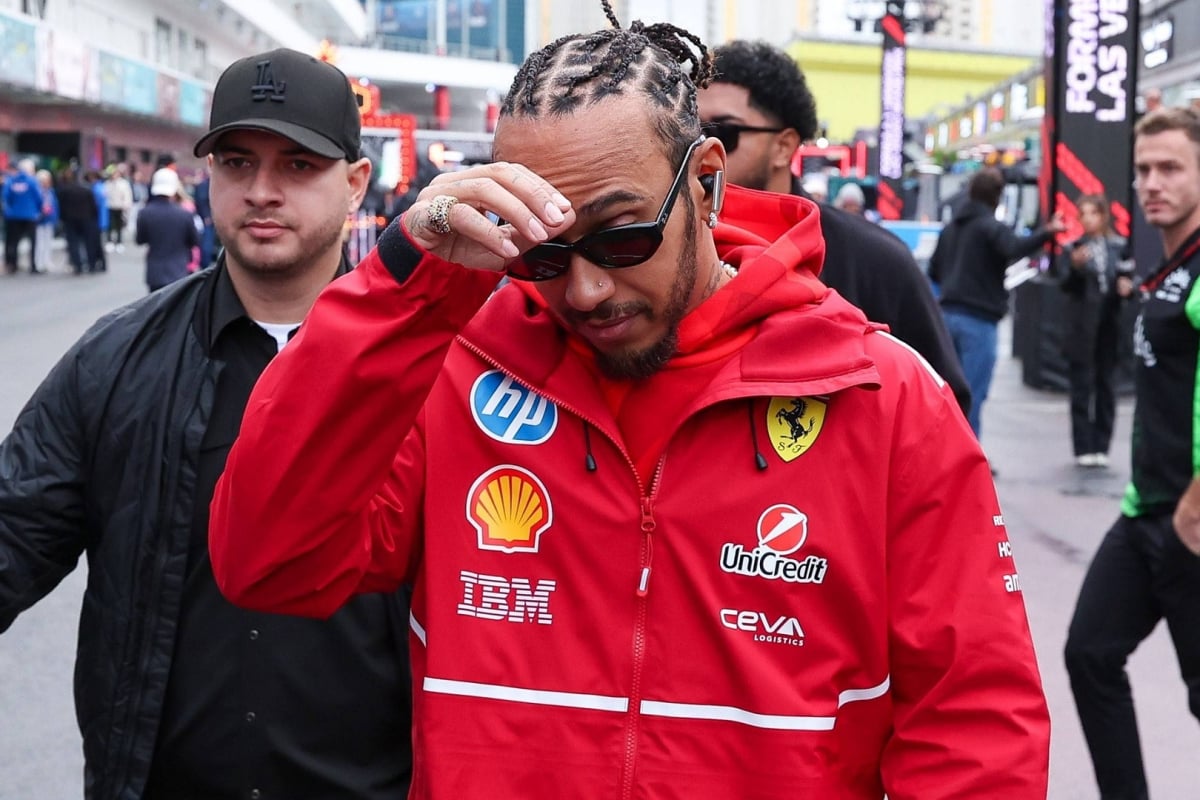 Lewis Hamilton, Ferrari, Las Vegas, 2025