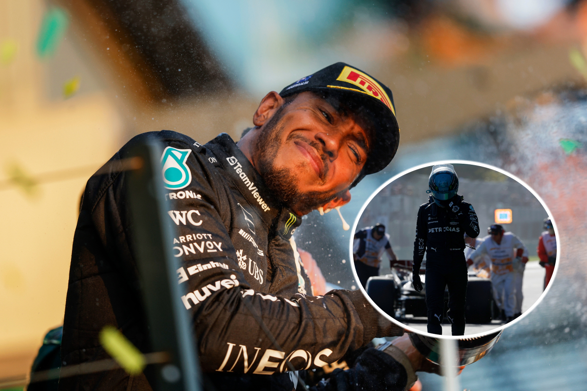 Mercedes concede Russell pain 'tempered' Hamilton celebrations