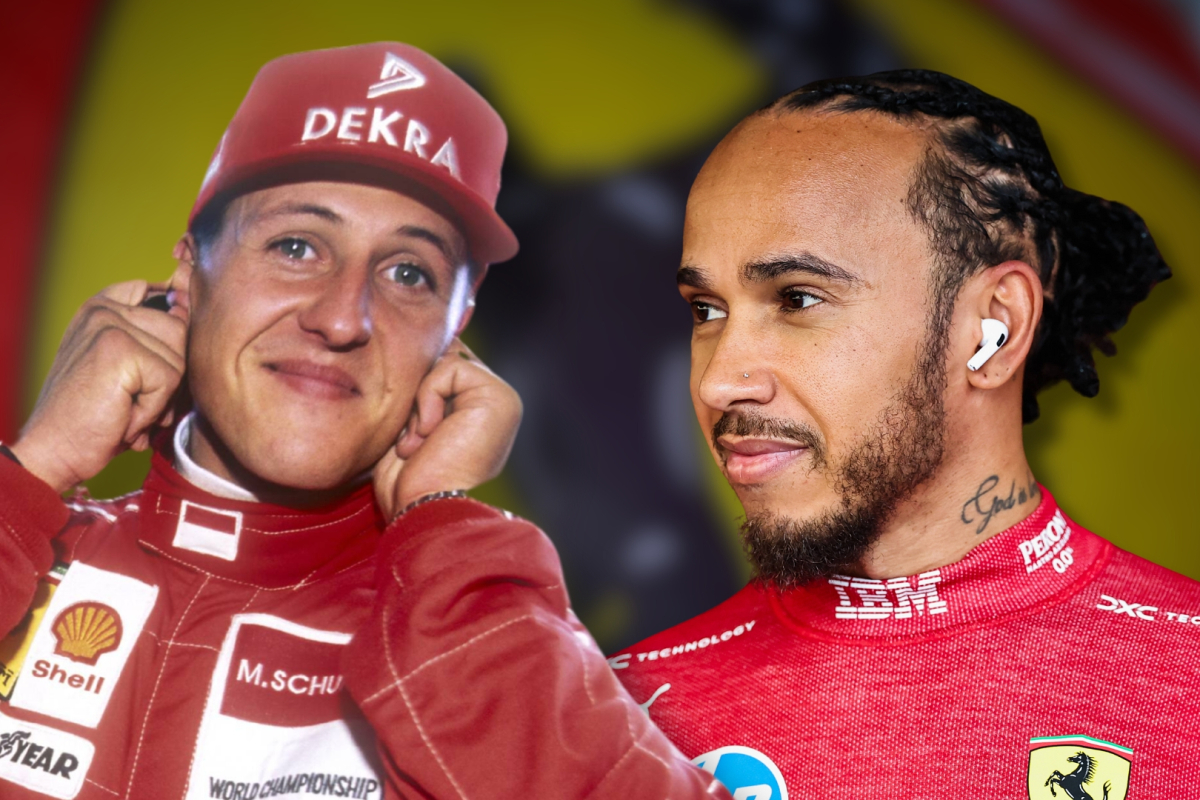 Lewis Hamilton Ferrari debut showed Michael Schumacher clues