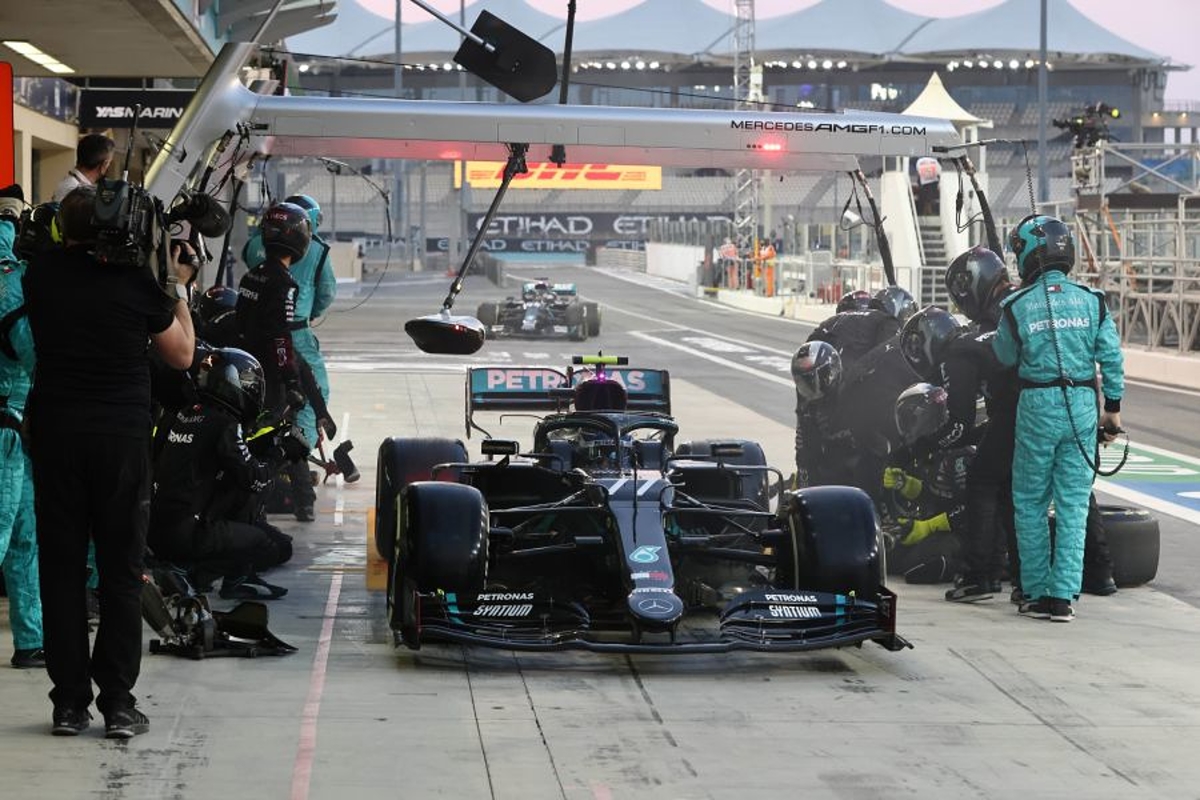 Why Mercedes opted for a double-stack stop in Abu Dhabi