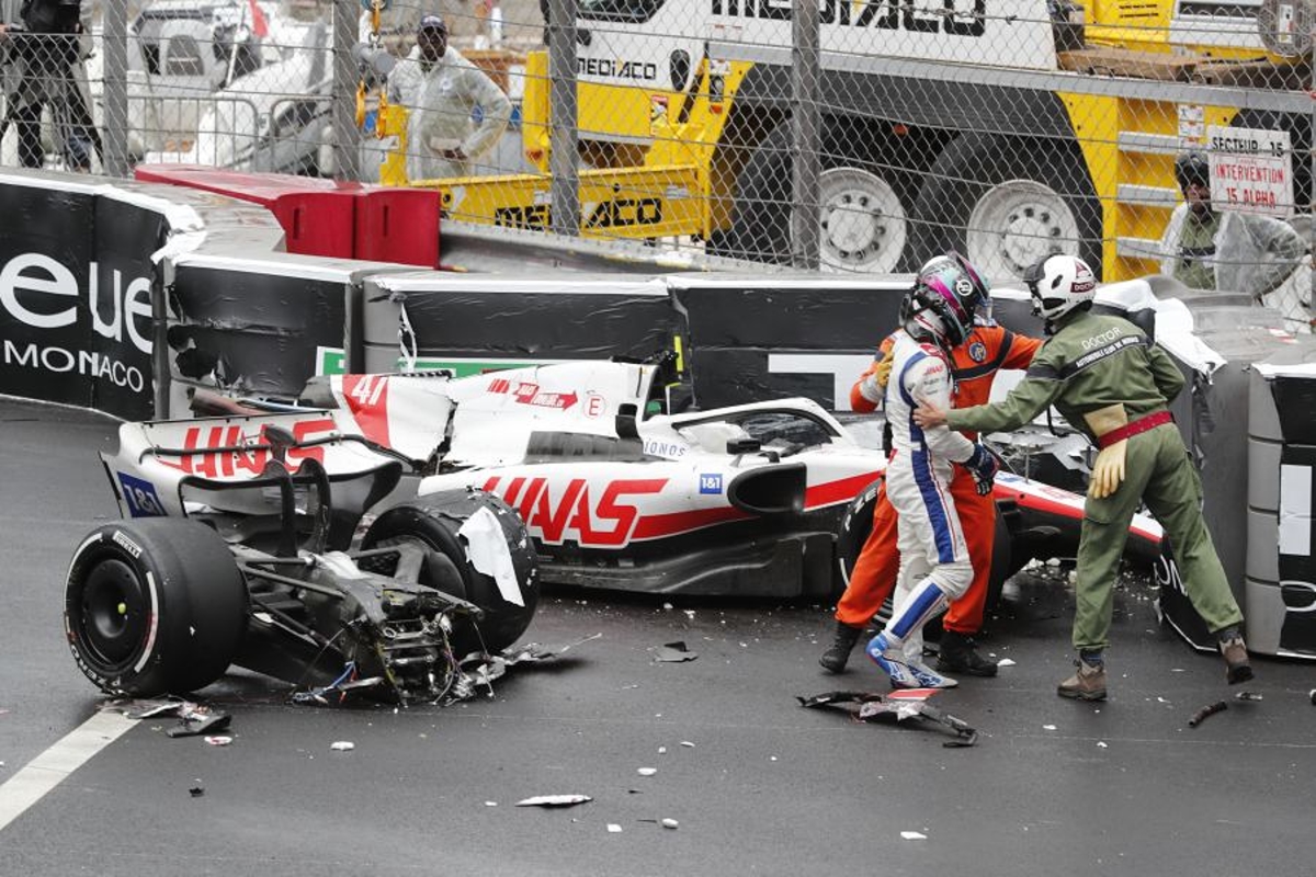 Schumacher car-splitting Monaco crash "super weird"