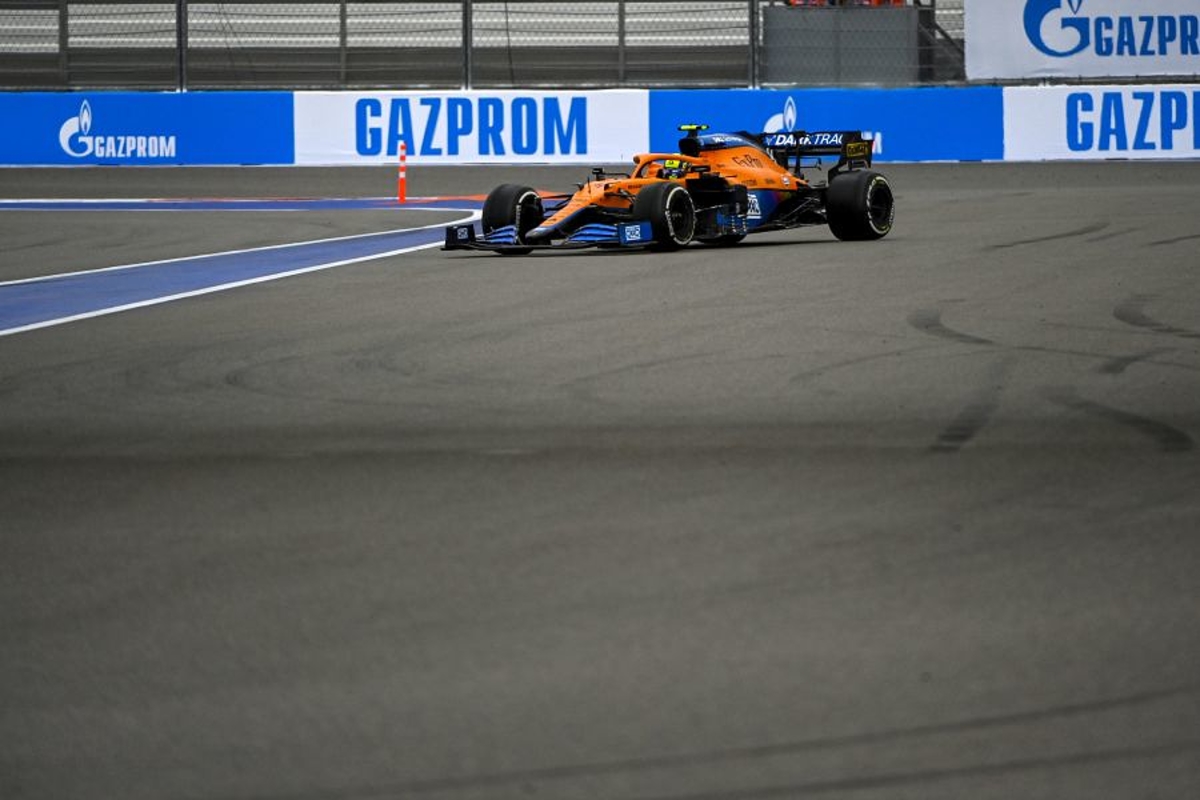 McLaren 'not seeing hard rain' cost maiden F1 win - Norris