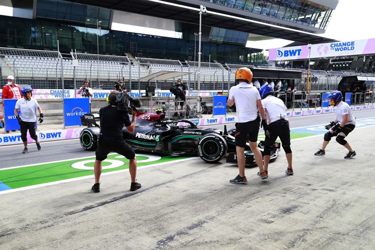 Bottas investigated for pit lane spin as Verstappen sweeps Friday practice