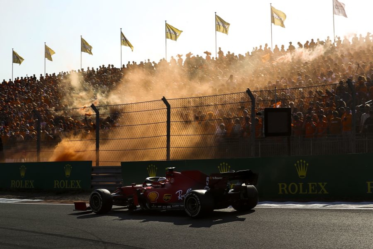 Carlos Sainz sufre y da susto en la Q1 del Gran Premio de Holanda