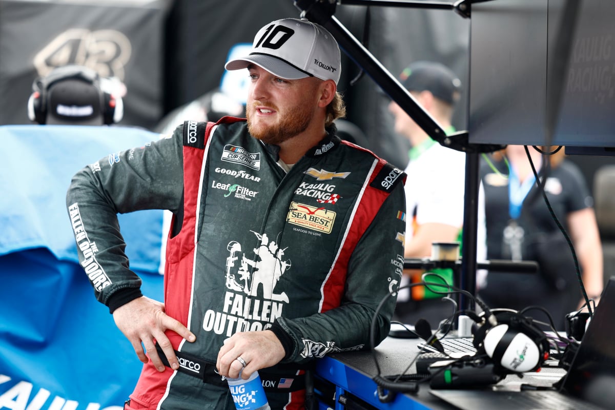Ty Dillon at the 2025 NASCAR Cup Series All-Star weekend