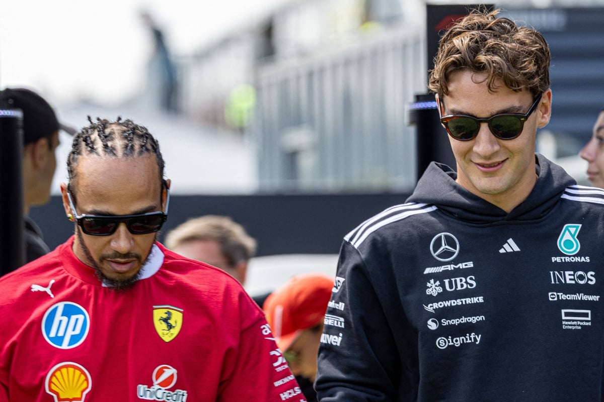 Lewis Hamilton, George Russell, Ferrari, Mercedes, Montreal, 2025