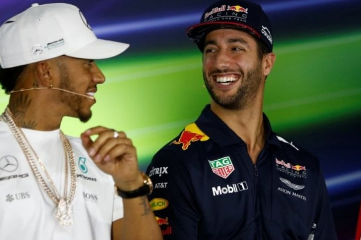 Christian Horner: 'Hamilton moet Ricciardo niet onderschatten'