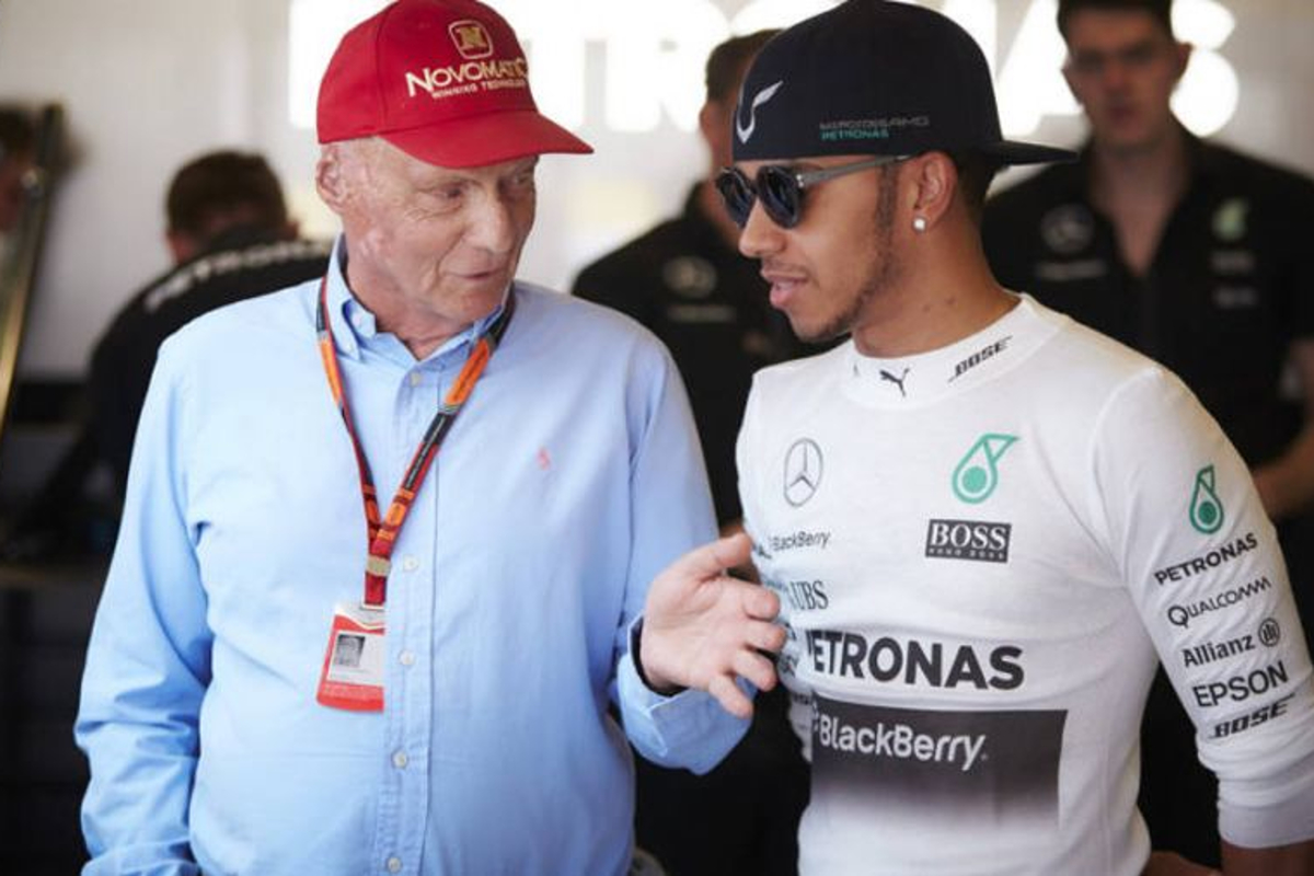 Niki lauda best sale mercedes f1