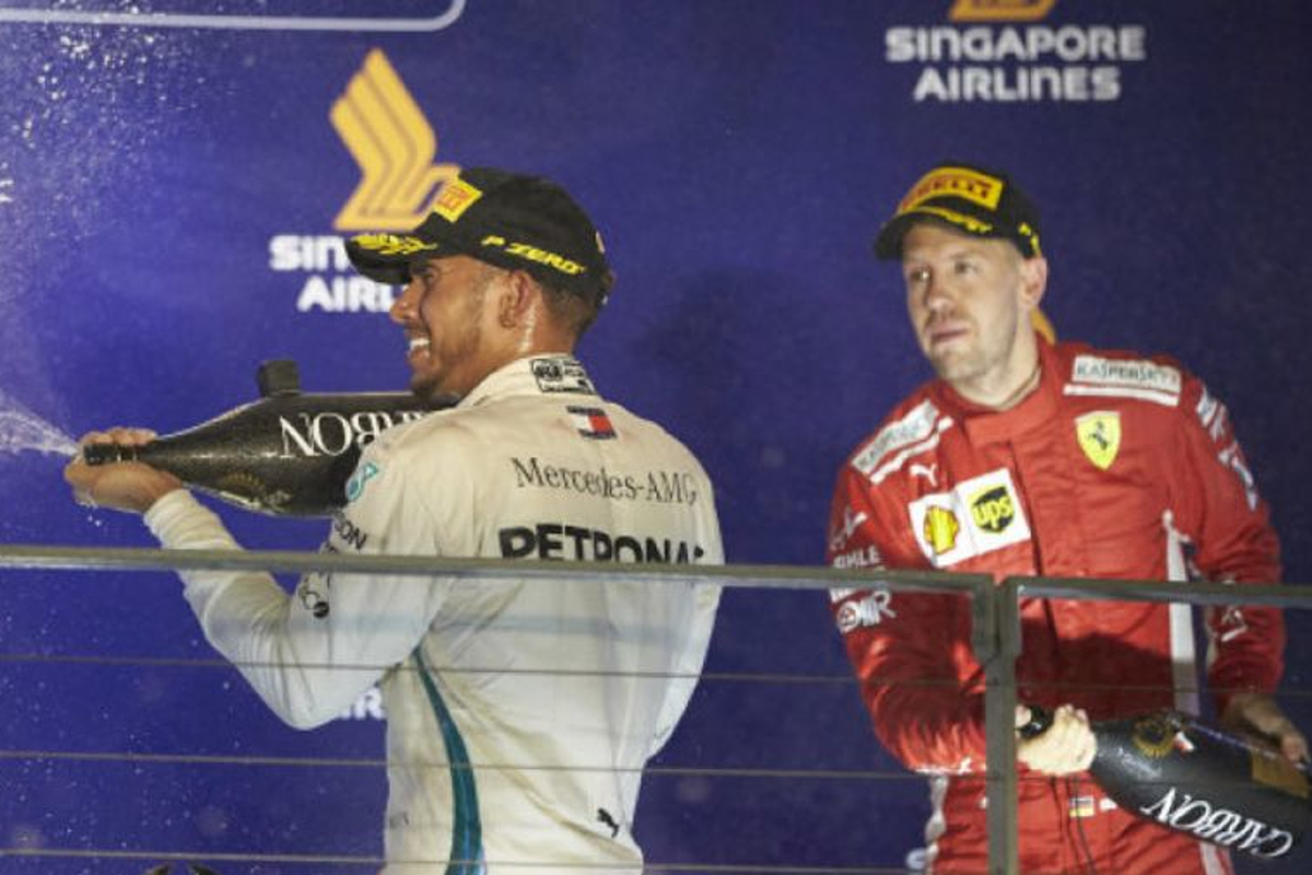 Vettel hoping for two Hamilton DNF results