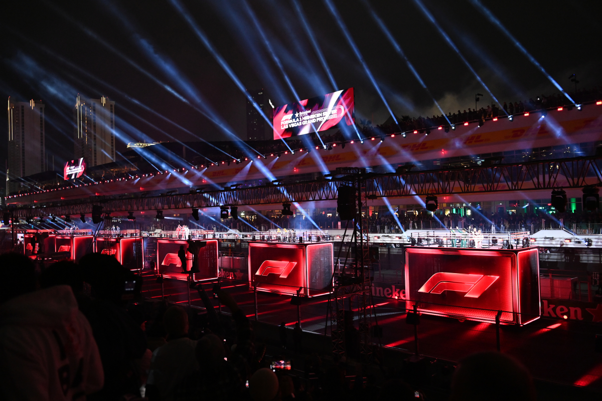 Music legends, Hollywood stars and fireworks light up Las Vegas Grand Prix opening ceremony