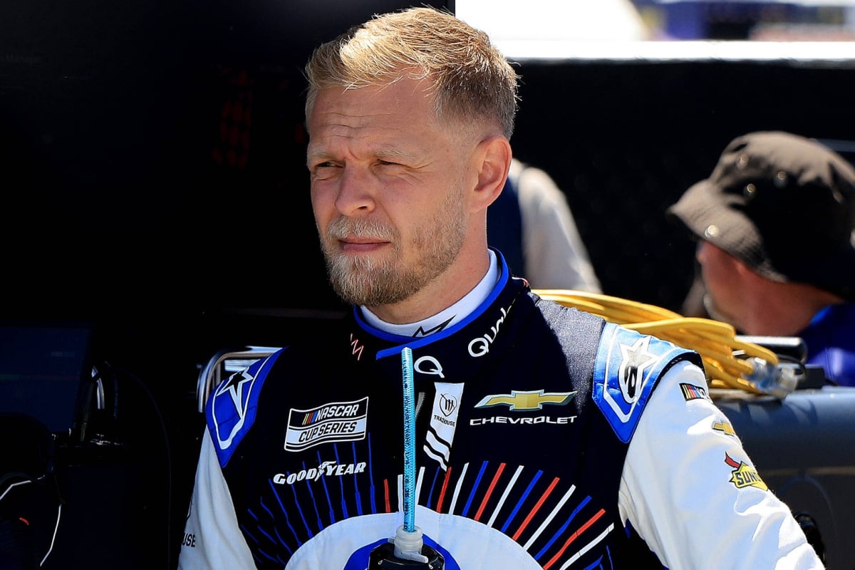 An image of F1 driver Kevin Magnussen ahead of his NASCAR Cup debut at San Diego