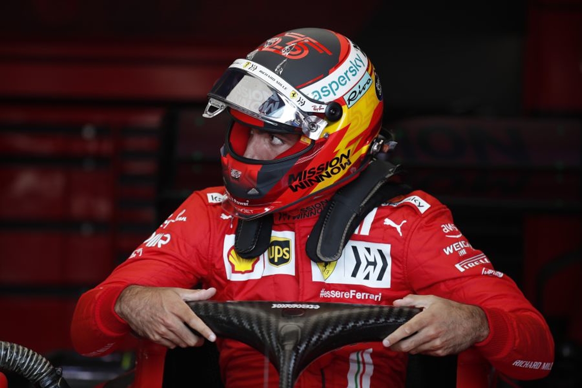 Sainz welcomes Ferrari "wake-up call"
