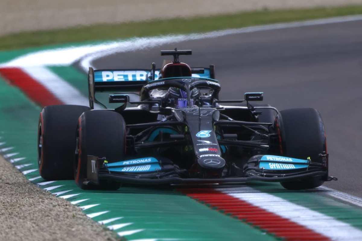 Kwalificatie Imola: Pole voor Hamilton, Perez klopt Verstappen