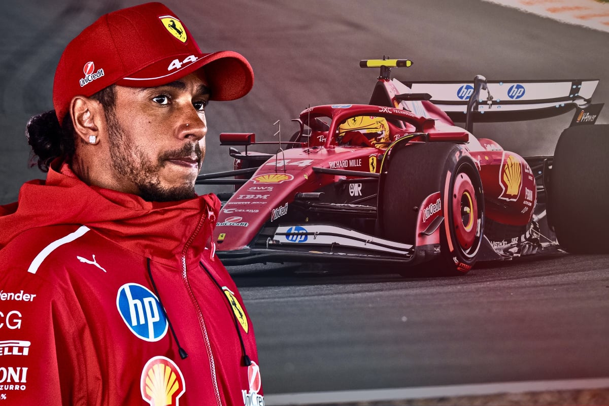 Hamilton at Ferrari
