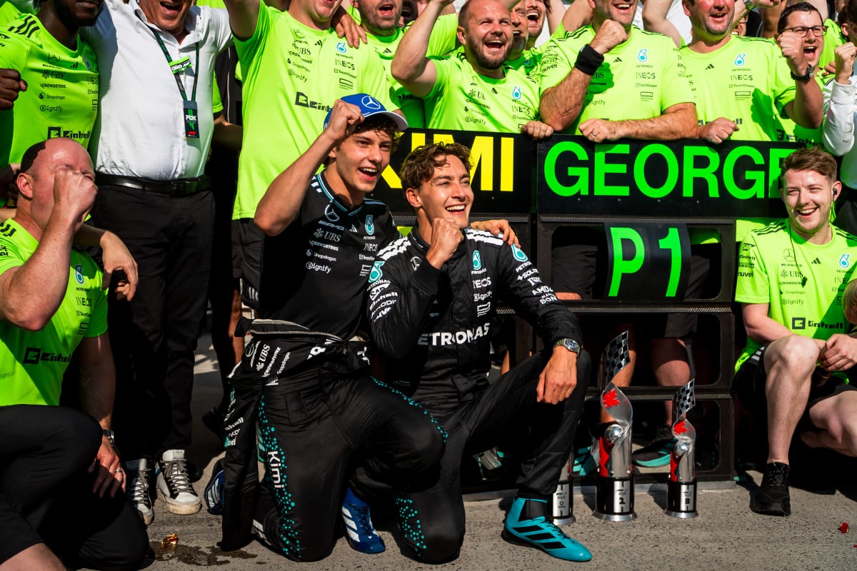 George Russell, Kimi Antonelli, Mercedes