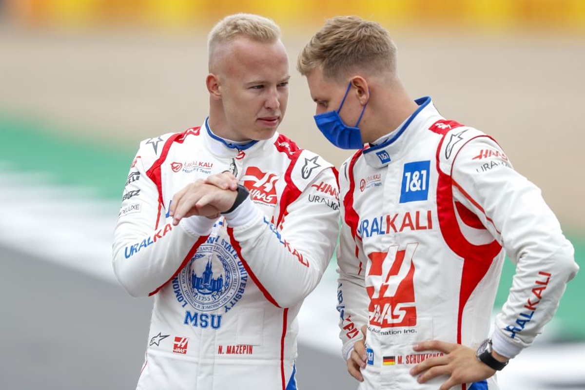 Schumacher calls on Mazepin to "pull the same string" after fractious rookie season