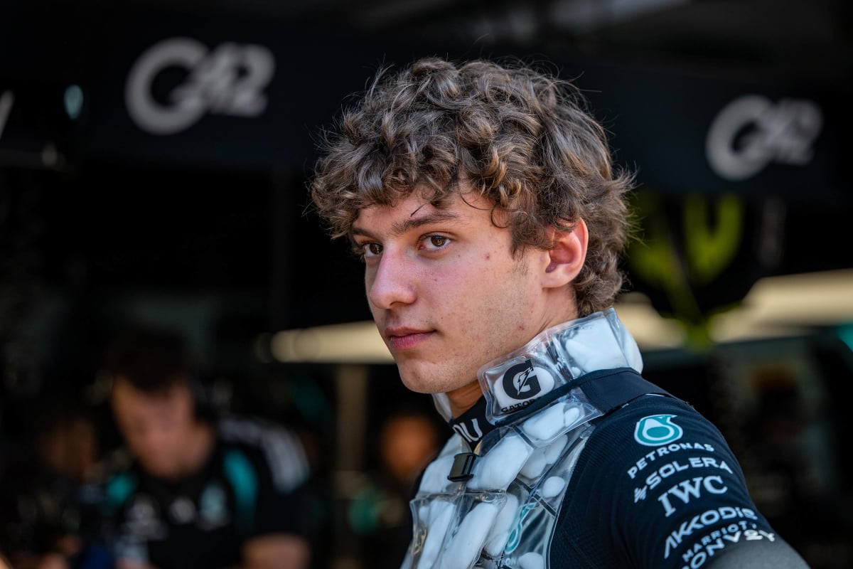 Antonelli during FP3 in Monaco
