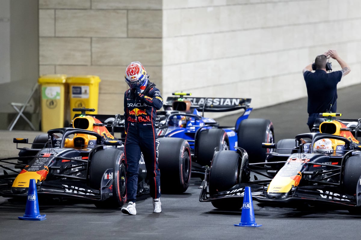 Max Verstappen during the Qatar Grand Prix