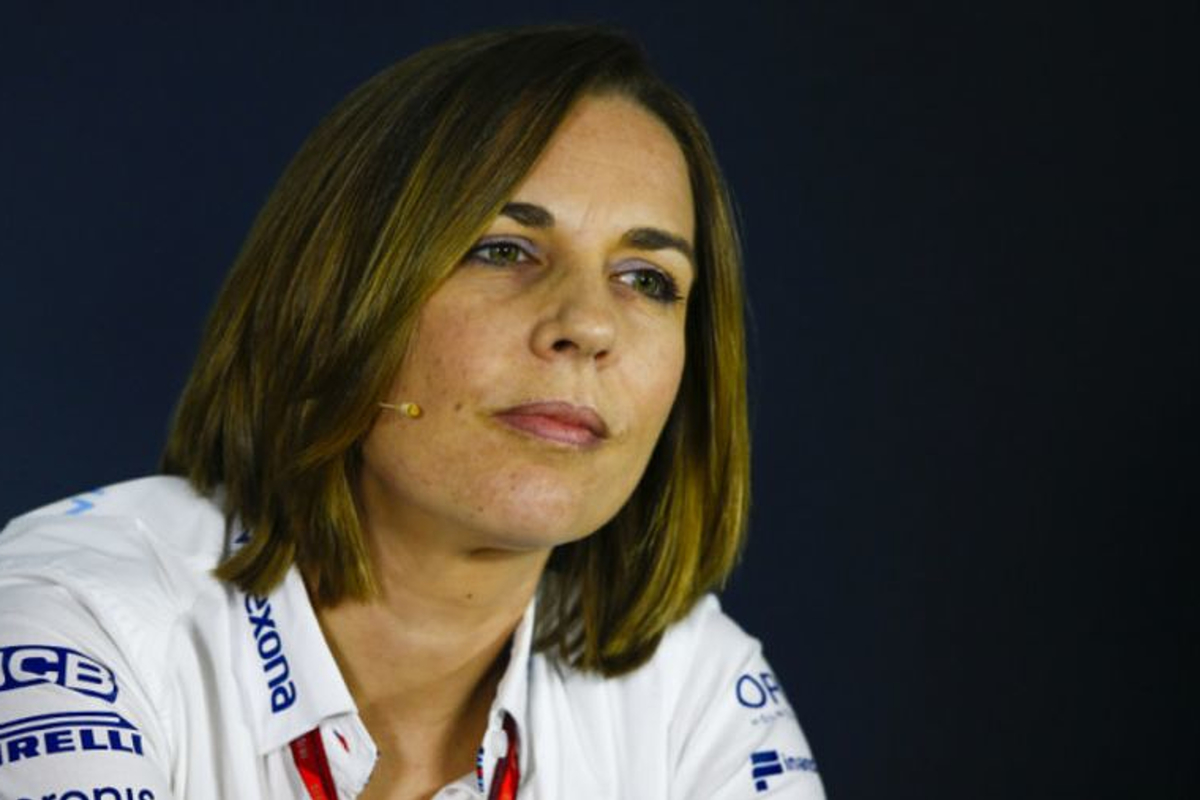 Claire Williams: "Als het moet, ga ik vechtend ten onder"