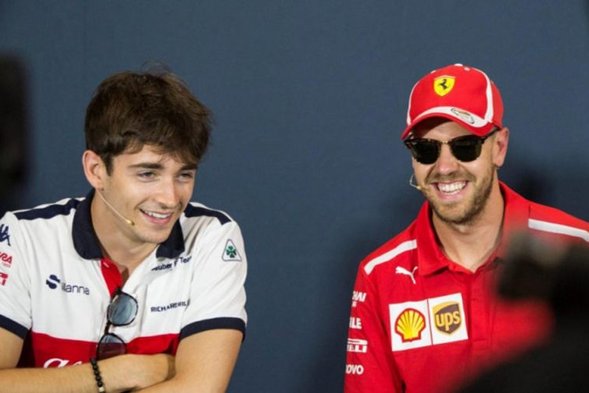 Vettel backs Leclerc future at Ferrari