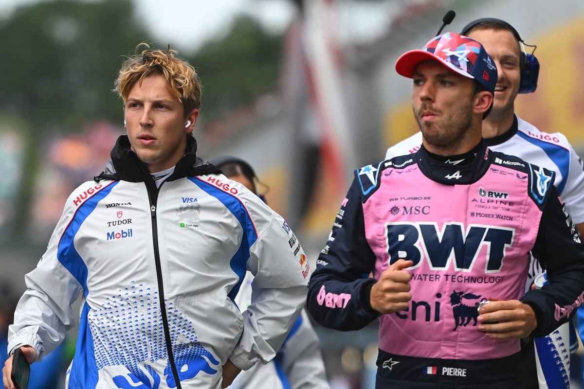 Lawson and Gasly