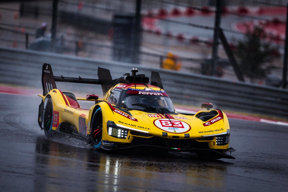 Hanson, Kubica and Ye leading at Circuit of the Americas