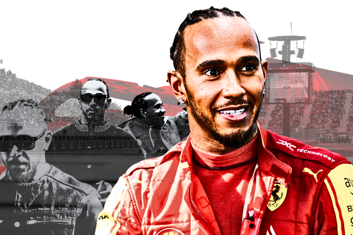 Hamilton Ferrari photo reveals AMAZING cryptic message