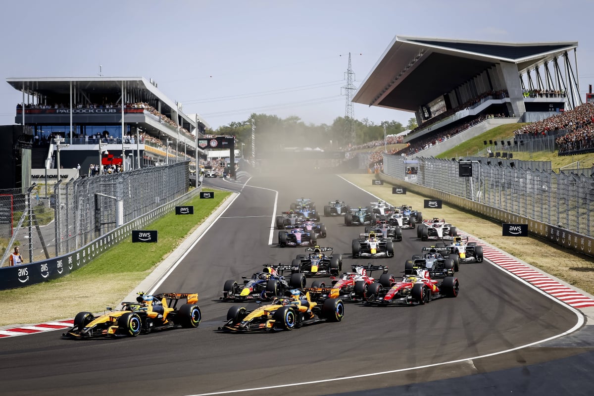 Start at the Hungaroring
