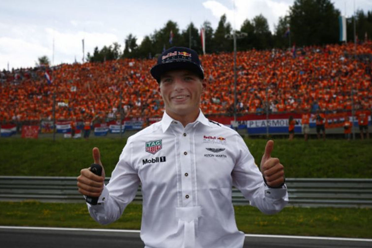Nóg een speciale Max Verstappen-tribune dit seizoen!