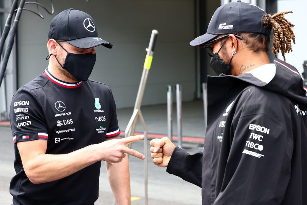 Hamilton calls on Mercedes to retain Bottas after starting talks on new contract