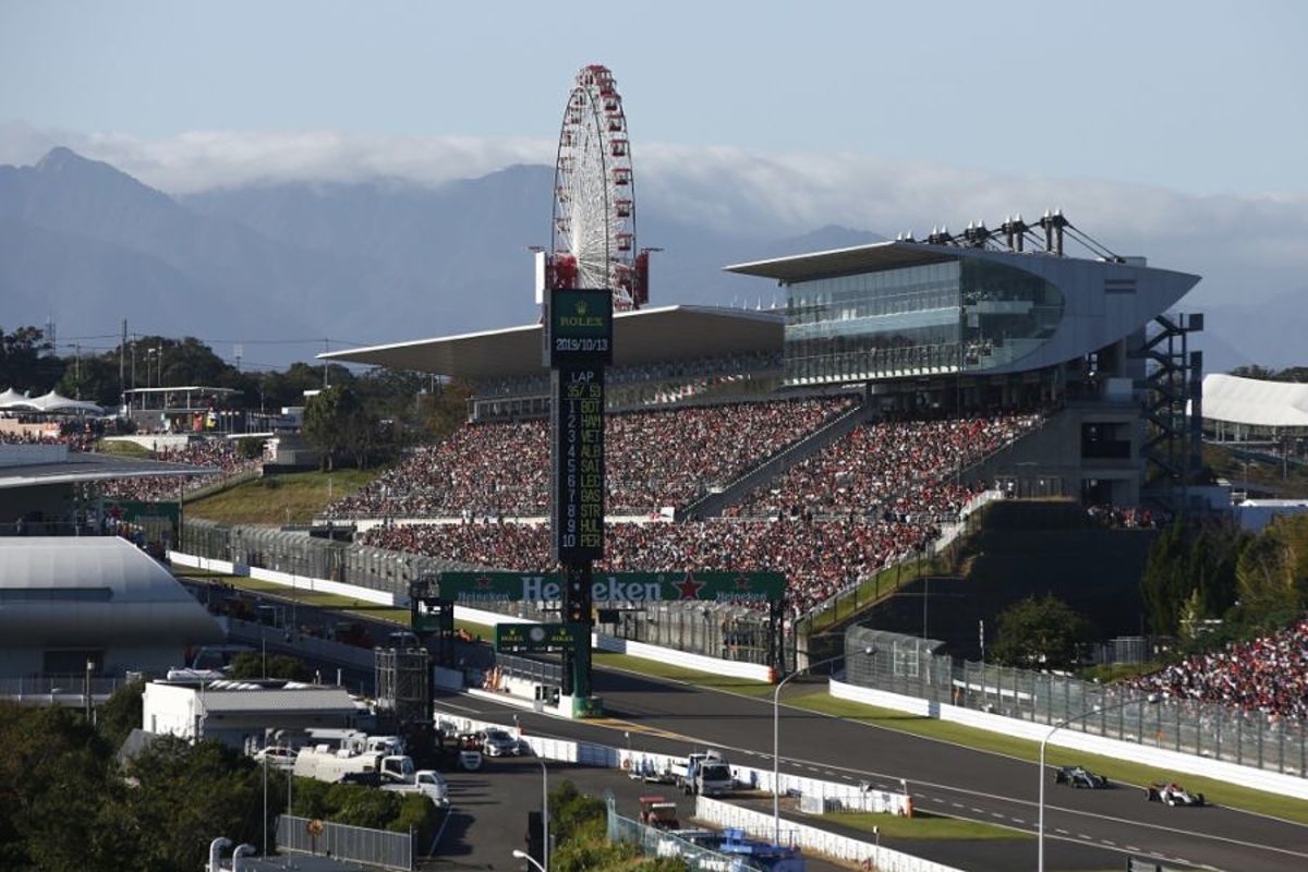 F1 Japanese Grand Prix weather forecast