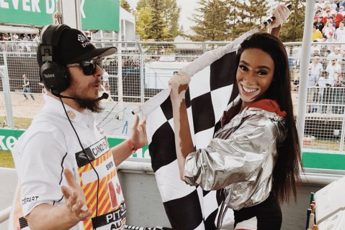 Model claims she was told to wave flag too early at Canada GP