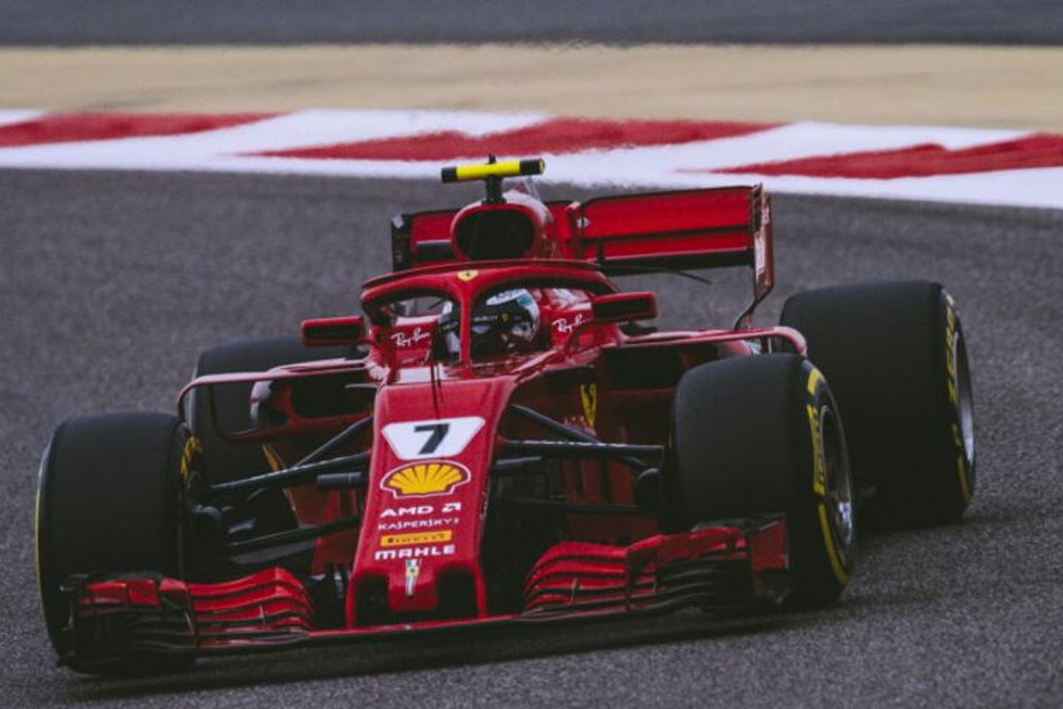 Raikkonen retires after shocking incident which injures Ferrari mechanic
