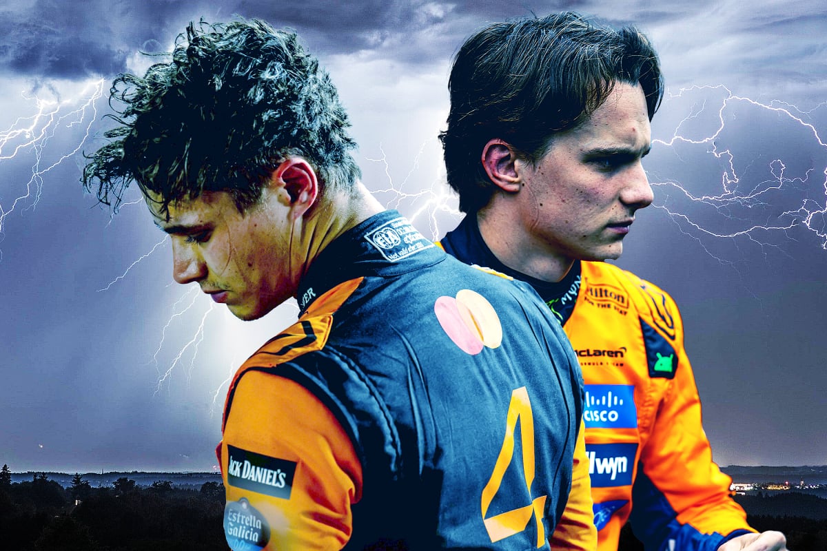 Lando Norris and Oscar Piastri