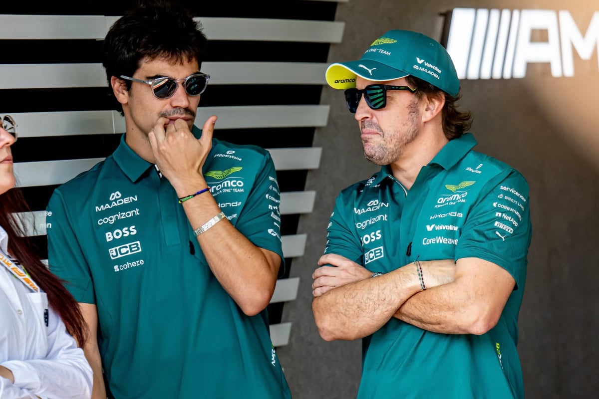 Lance Stroll, Fernando Alonso, Aston Martin, Azerbaijan, 2026