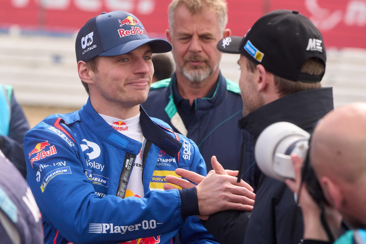 Verstappen at the Nurburgring