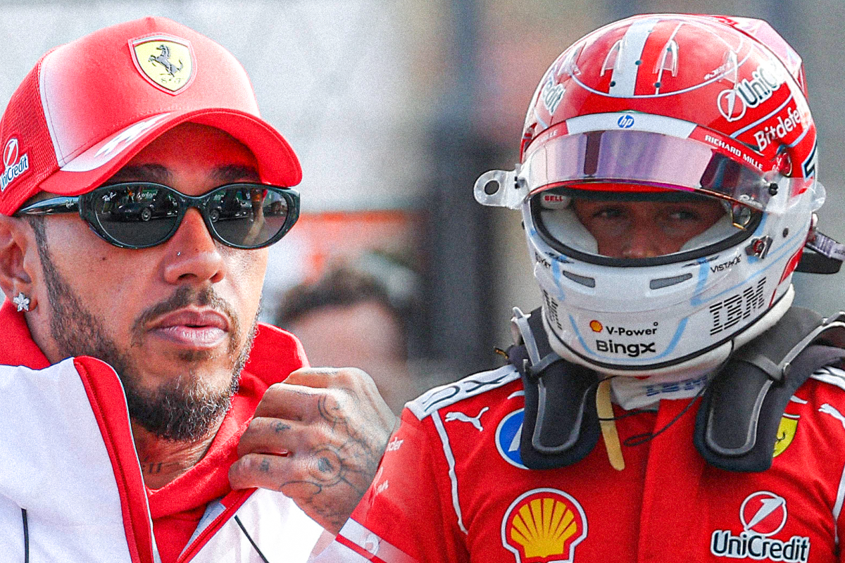 Hamilton, Leclerc, socials
