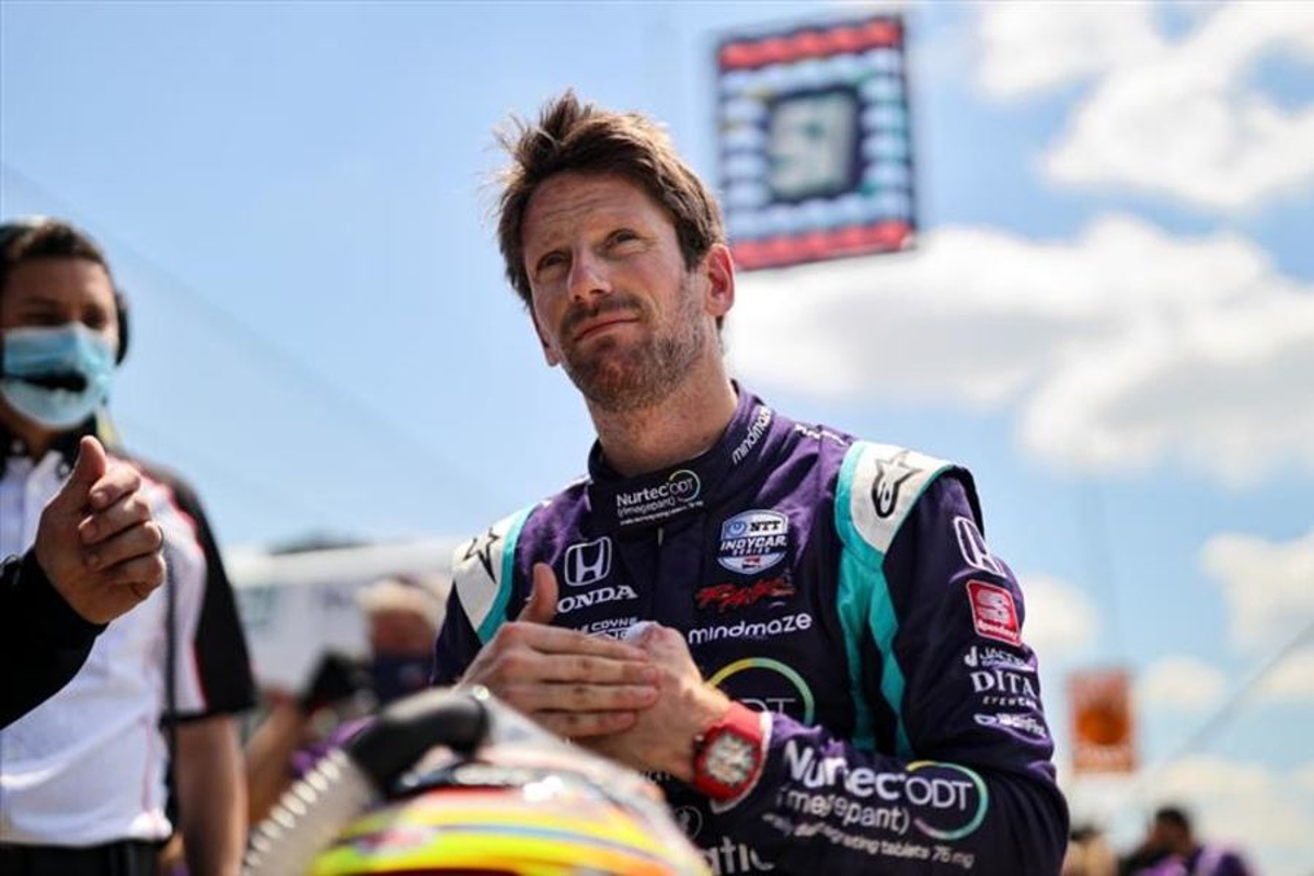 Grosjean to make Indianapolis oval debut with Andretti in rookie test