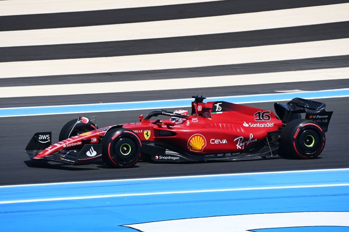 Leclerc op pole in Frankrijk: "Was een geweldig stukje teamwork met Carlos"